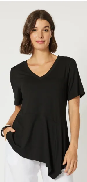 Clarity Traveller Tee in Black