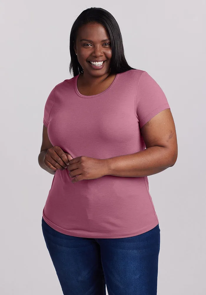 Clearance - Addie Short Sleeve Crew
