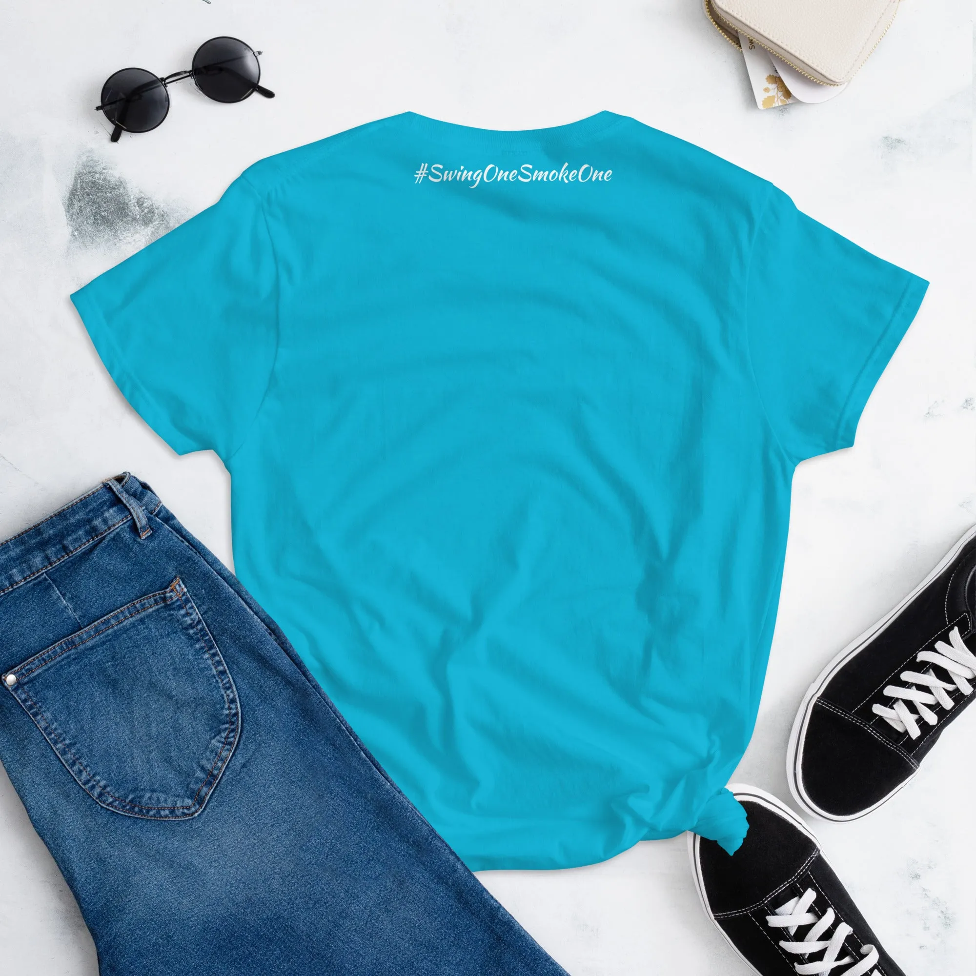 Clubs and Sticks Ladies short sleeve t-shirt