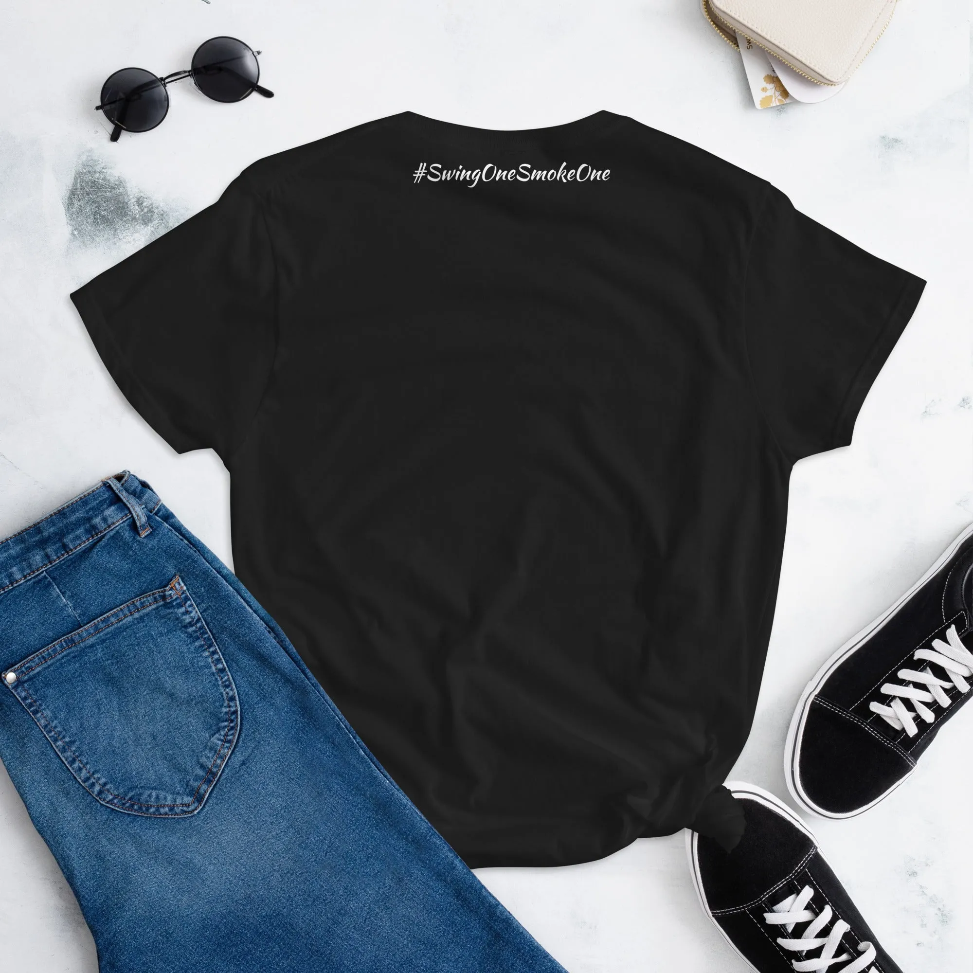 Clubs and Sticks Ladies short sleeve t-shirt
