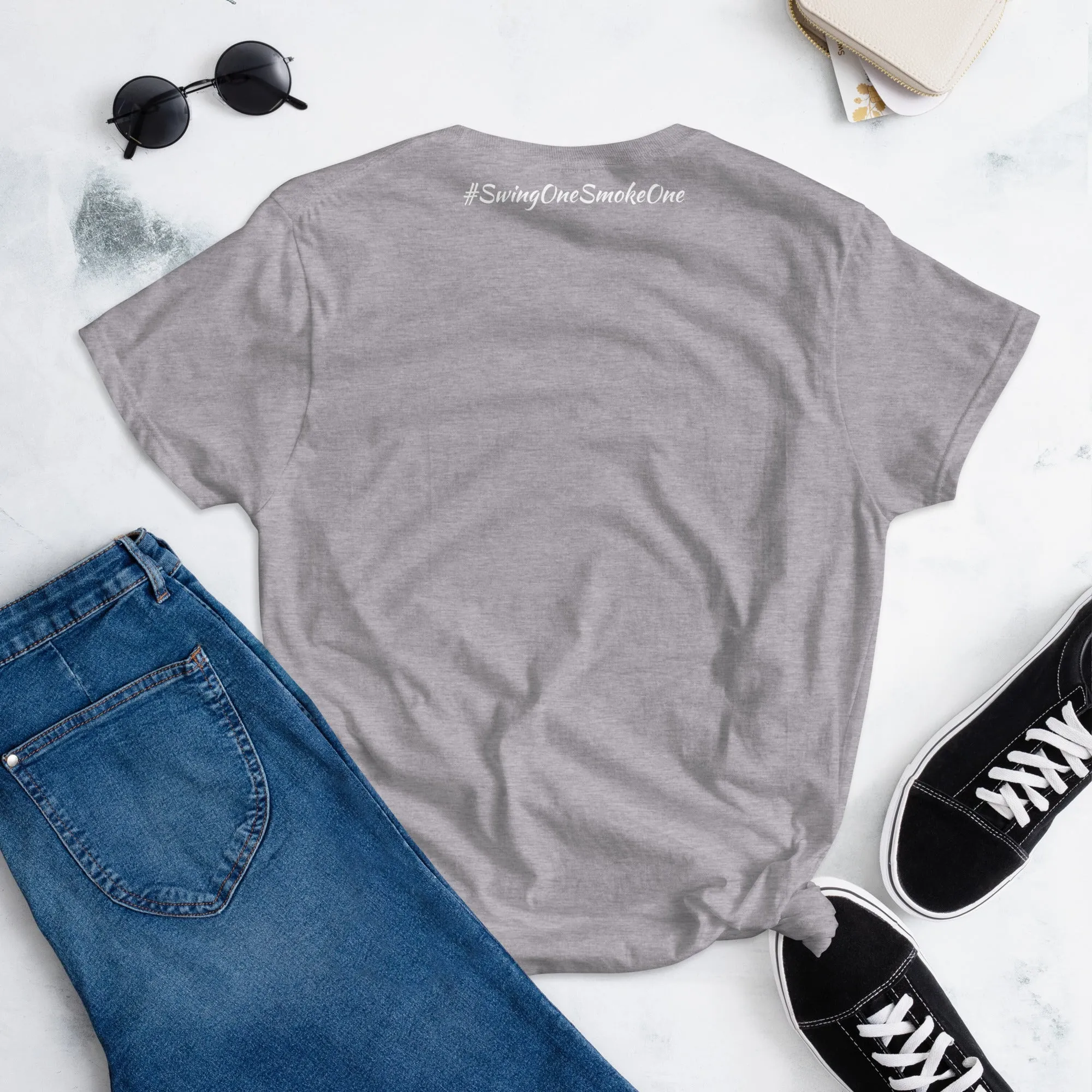 Clubs and Sticks Ladies short sleeve t-shirt