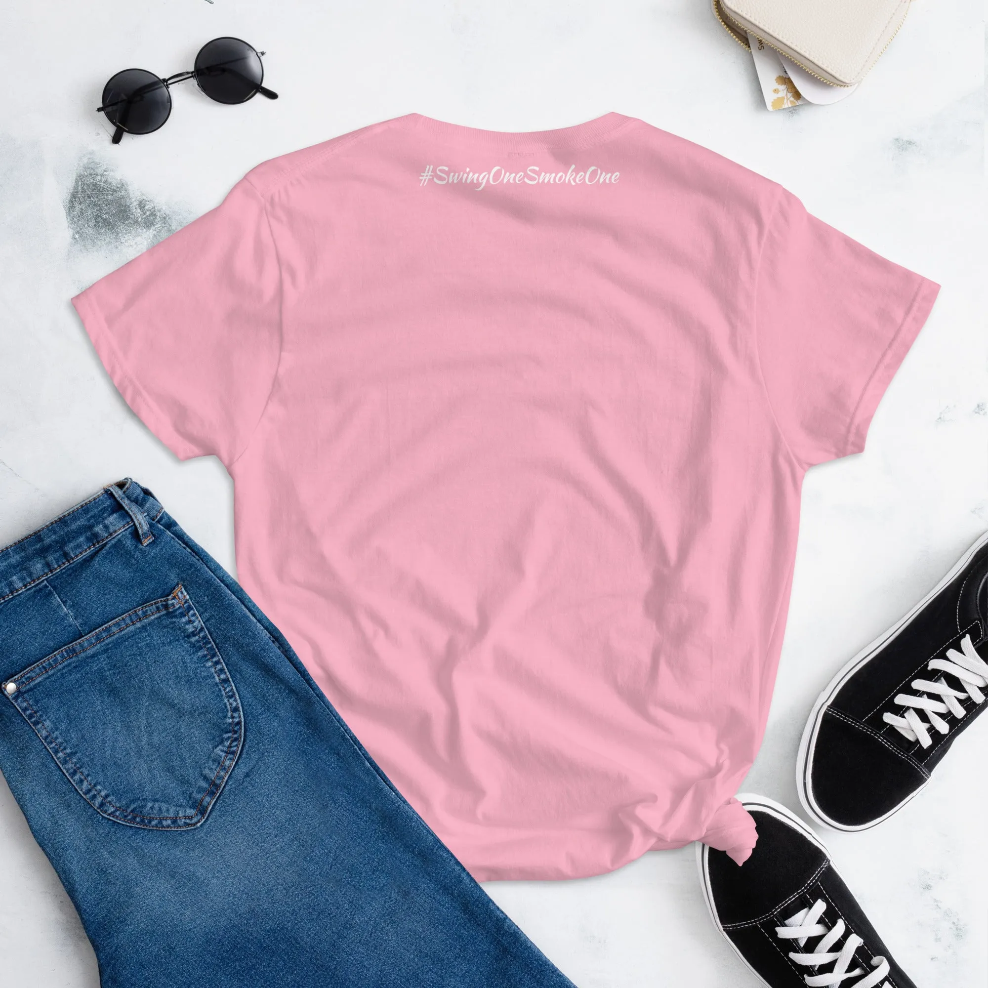 Clubs and Sticks Ladies short sleeve t-shirt