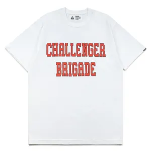 College Logo Tee | White