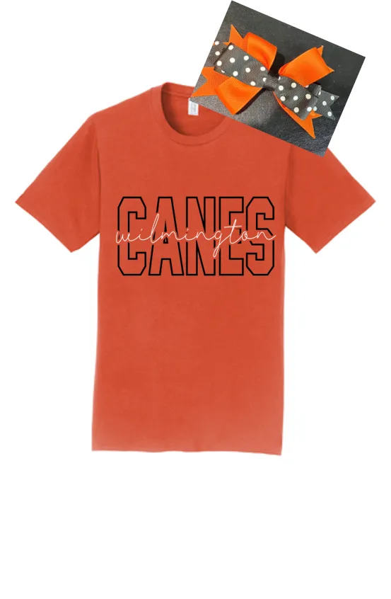 COMBO 4" Bow & T-Shirt  - WDP24