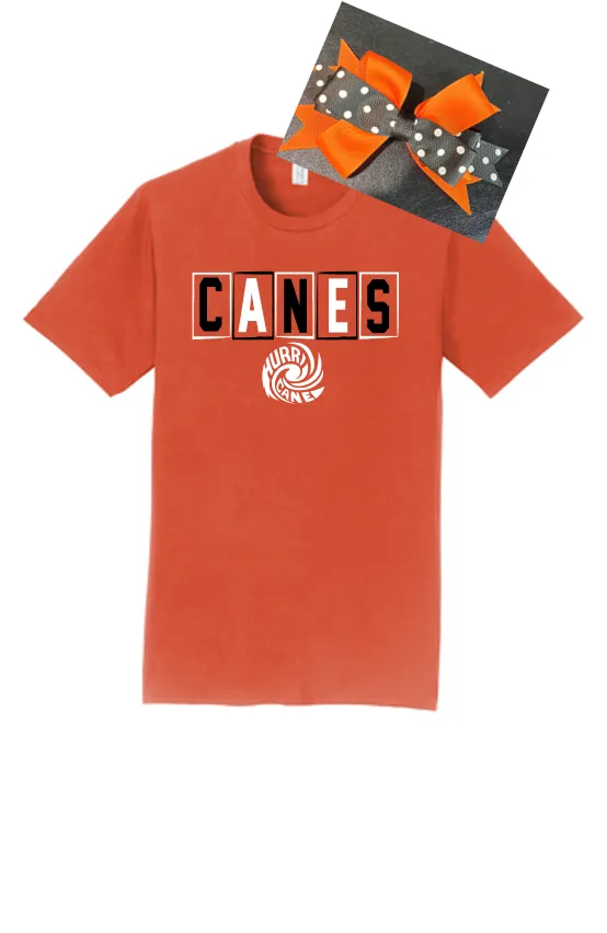 COMBO 4" Bow & T-Shirt  - WDP24