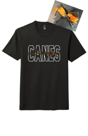 COMBO 4" Bow & T-Shirt  - WDP24