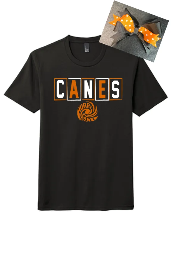 COMBO 4" Bow & T-Shirt  - WDP24