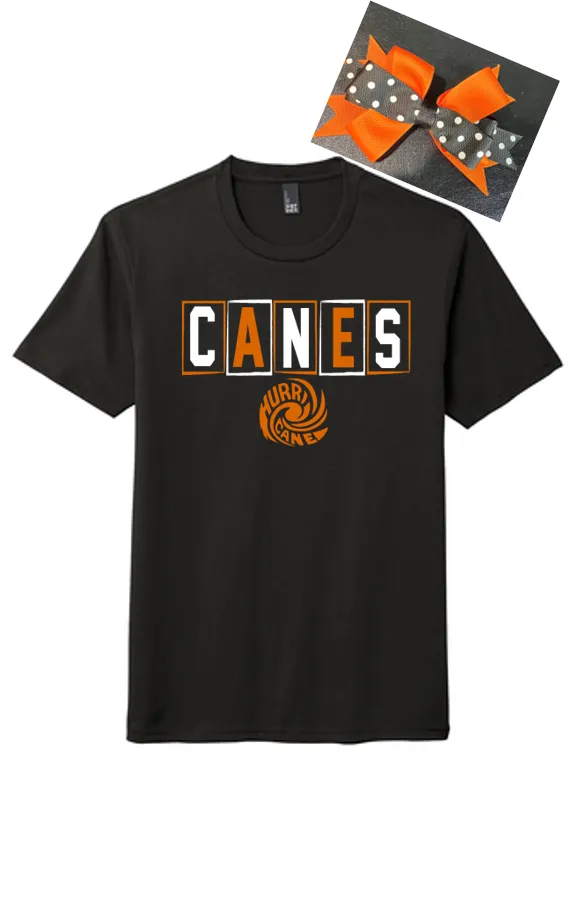 COMBO 4" Bow & T-Shirt  - WDP24