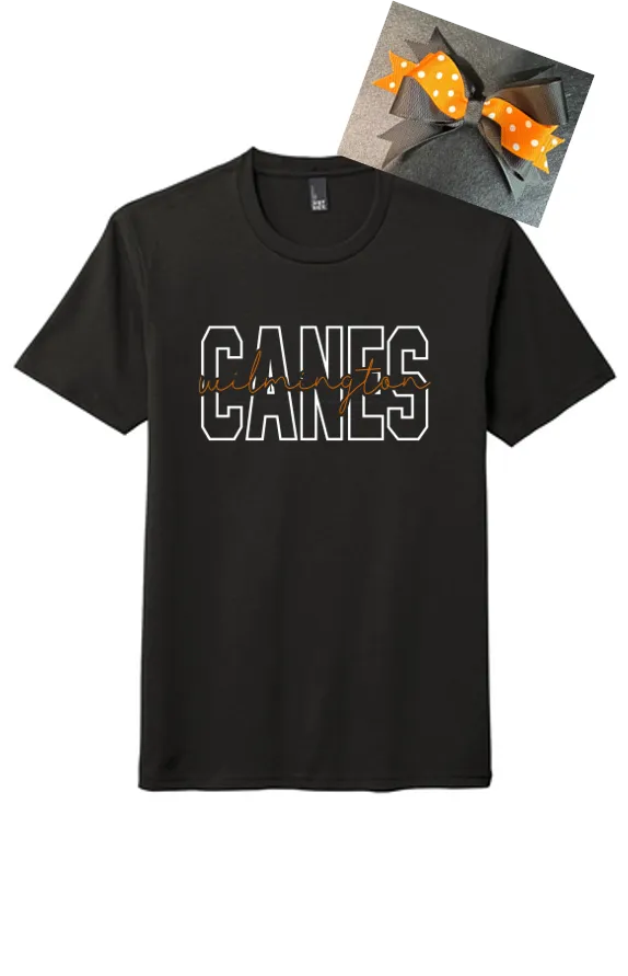 COMBO 4" Bow & T-Shirt  - WDP24