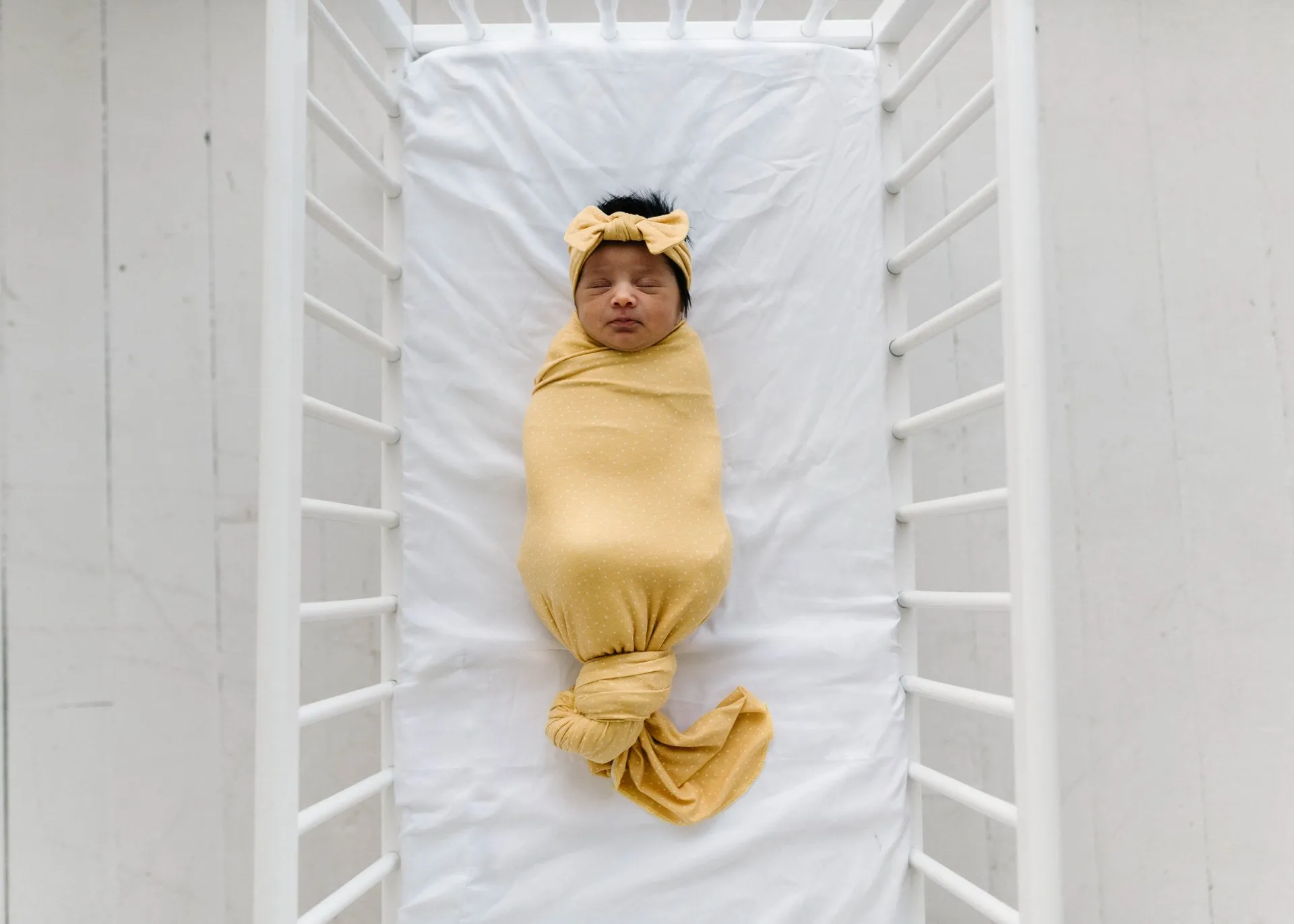 Copper Pearl Marigold Knit Swaddle Blanket