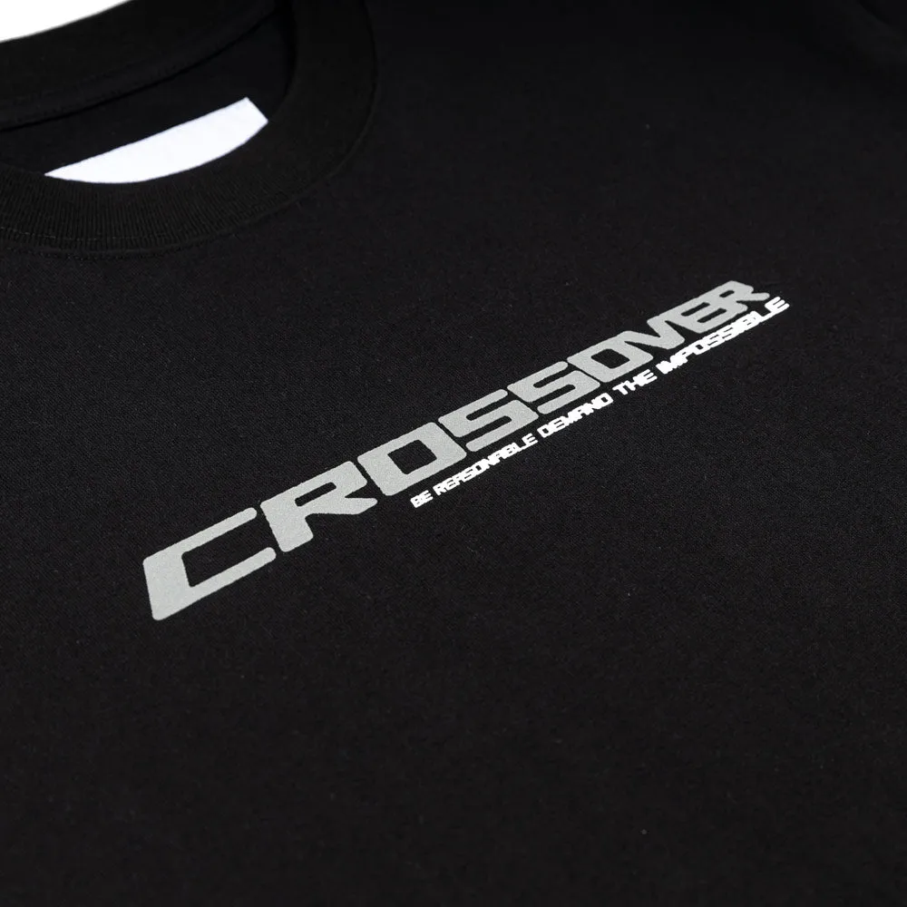 CROSSOVER x mo'des  "Solaris" Tee | Black