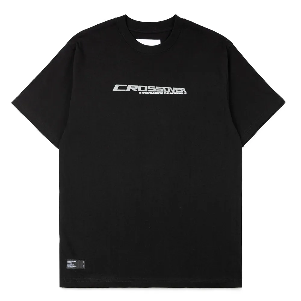CROSSOVER x mo'des  "Solaris" Tee | Black