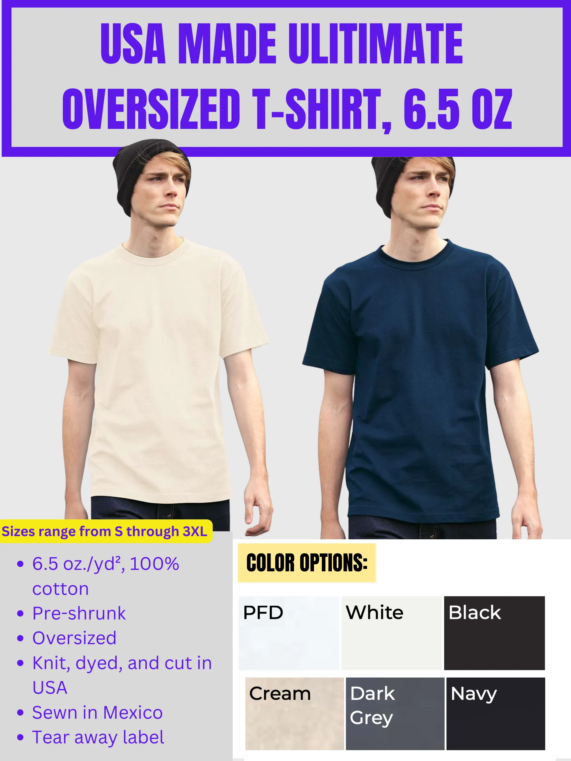 Custom 3D PUFF Printed T-shirts
