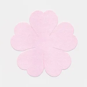 Cut Flower - Five Petals (Satin) #05 Pale Pink