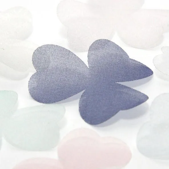 Cut Flower - Three Petals (Organdy) #05 Pale Pink