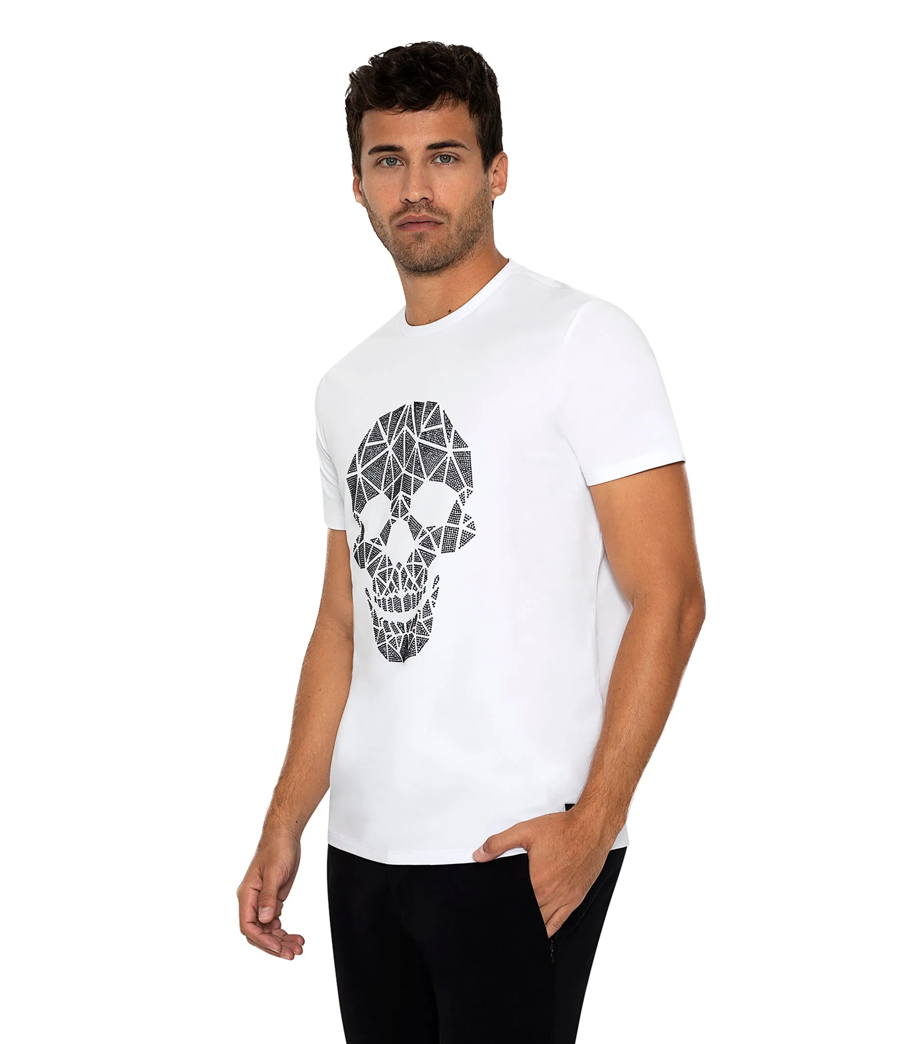 DAMON WHITE T-SHIRT
