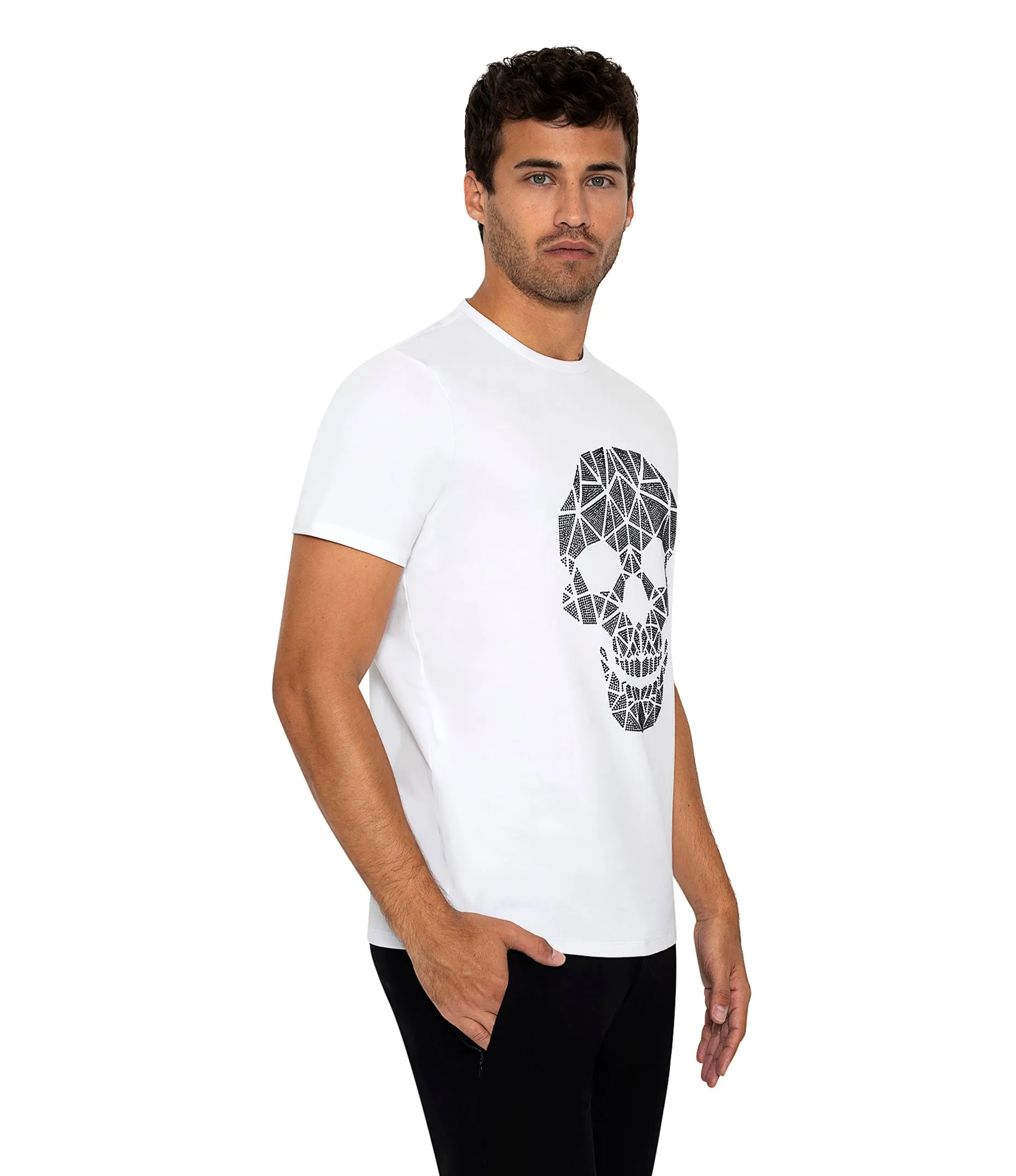 DAMON WHITE T-SHIRT