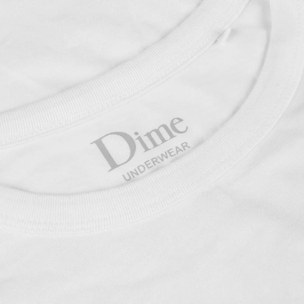 Dime MTL 2 Pack T Shirts White