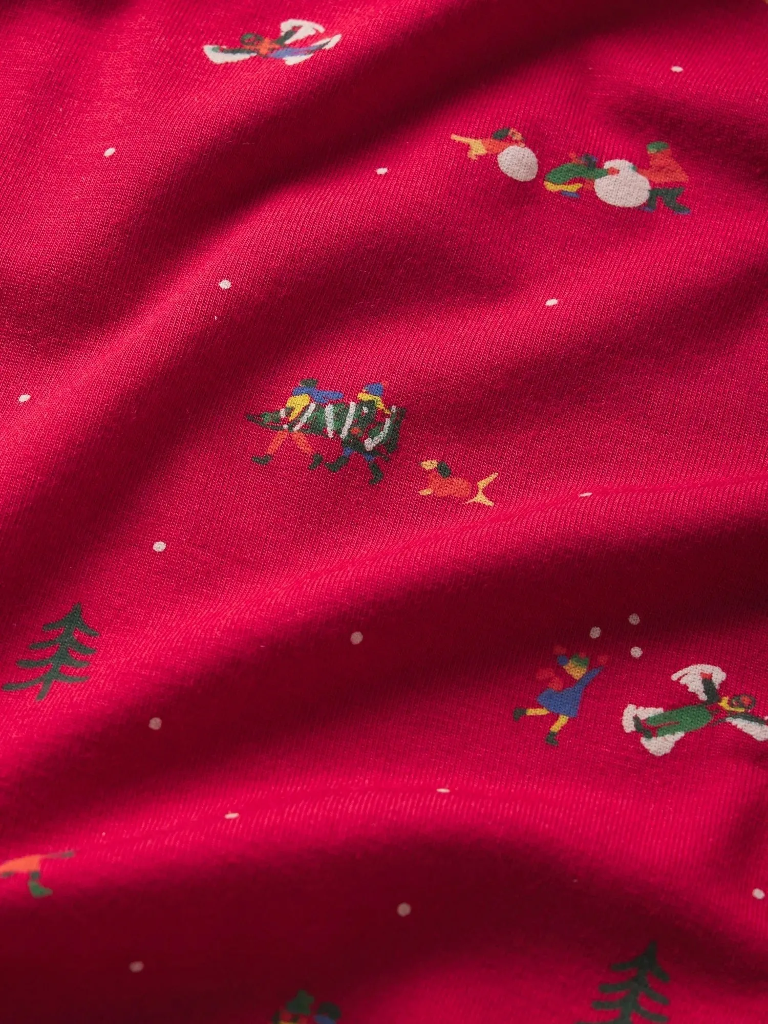 Eberjey Gisele Printed Long PJ Set
