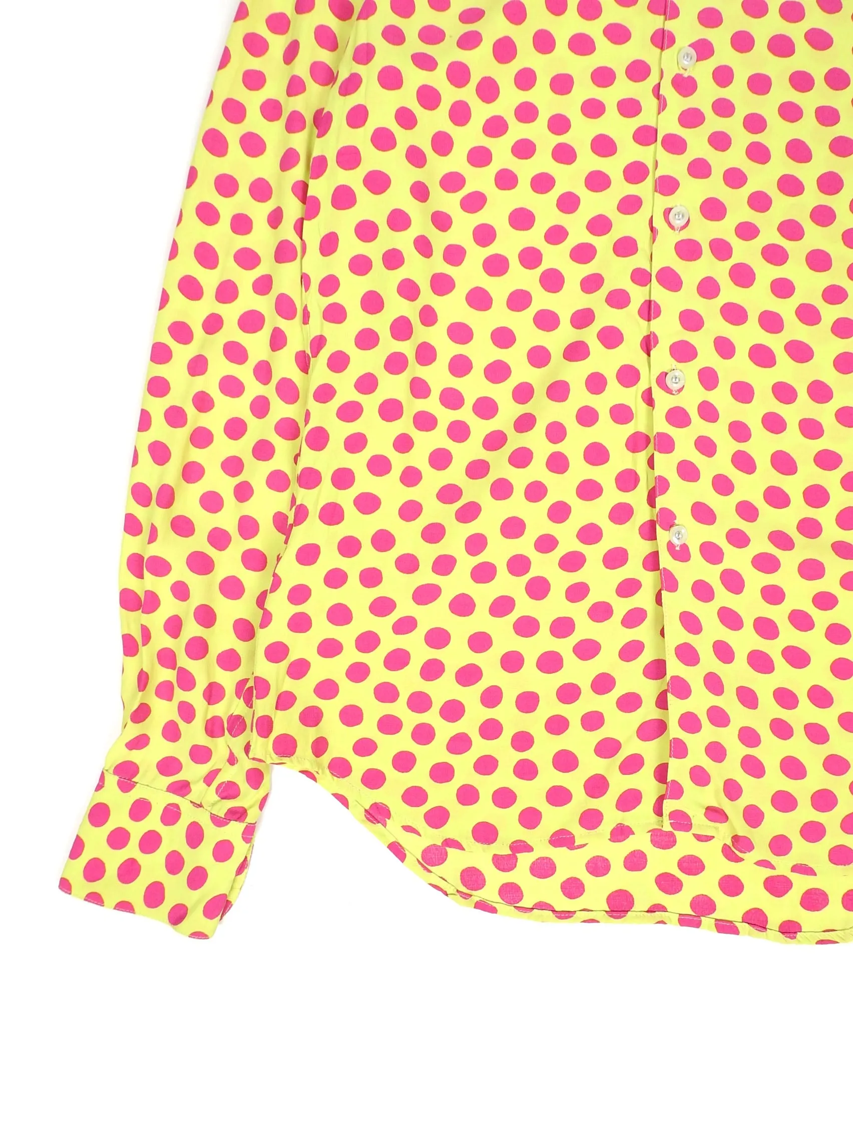 Eckhaus Latta Polka Dot Shirt Size Small