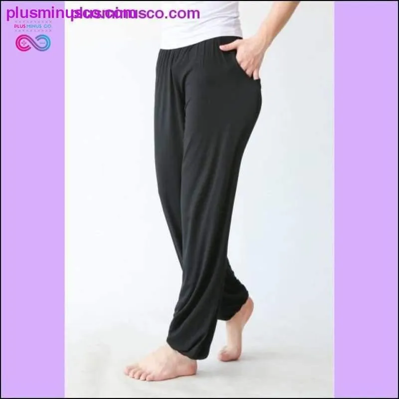 Elastic Waist Modal Tai Chi Yoga Loose Baggy Harem Pants Men