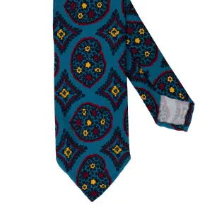 Exploded Medallion Print Tie