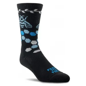 Farm to Feet Womens Ashland Everyday Light Cushion Crew Socks