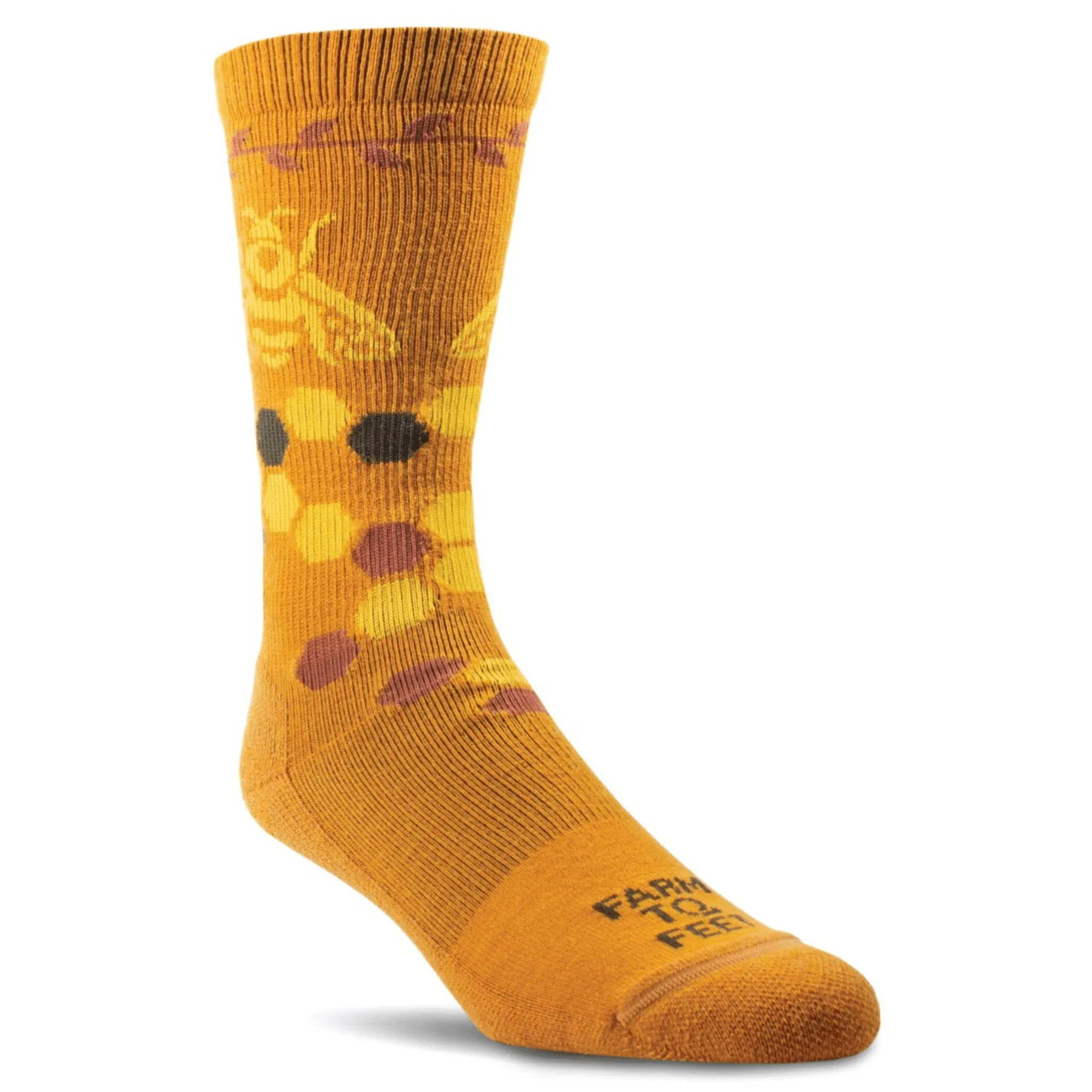 Farm to Feet Womens Ashland Everyday Light Cushion Crew Socks
