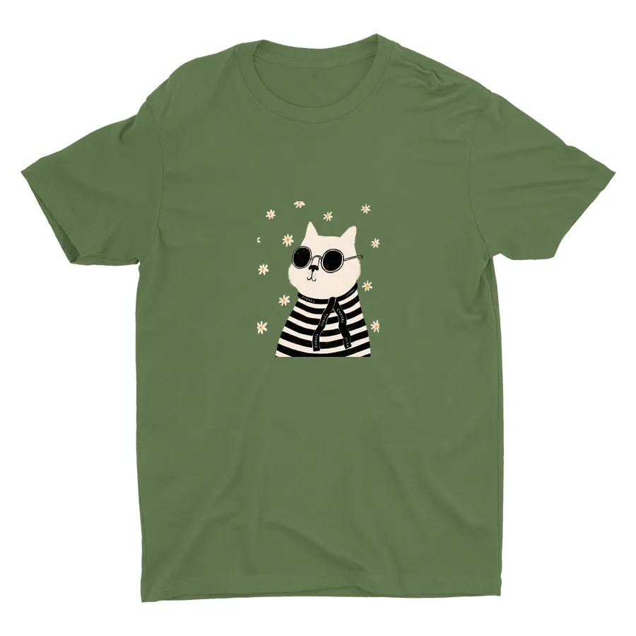 Fashion Cat Cotton Tee