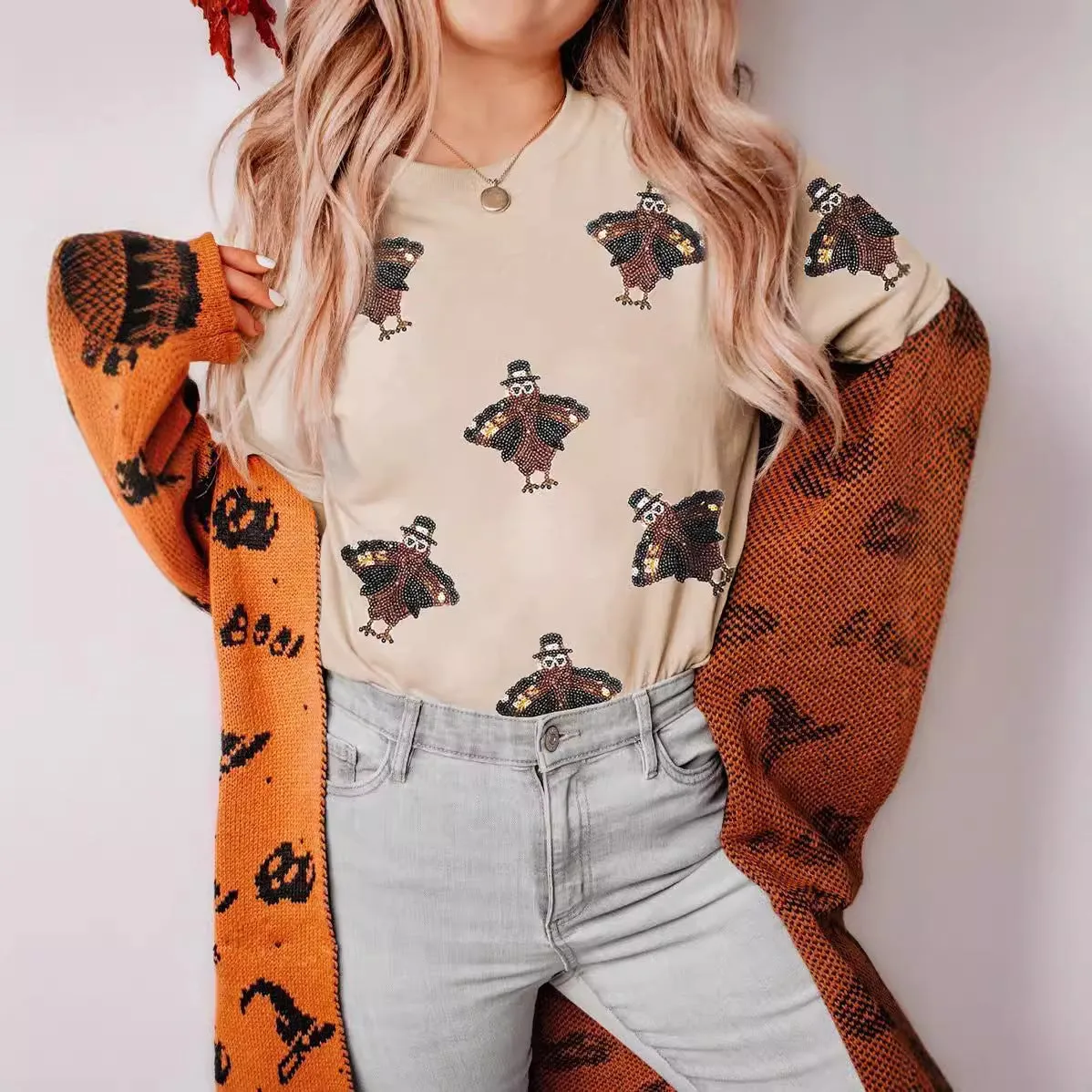 Fashion Personality Women's Casual Style Printed T-shirt