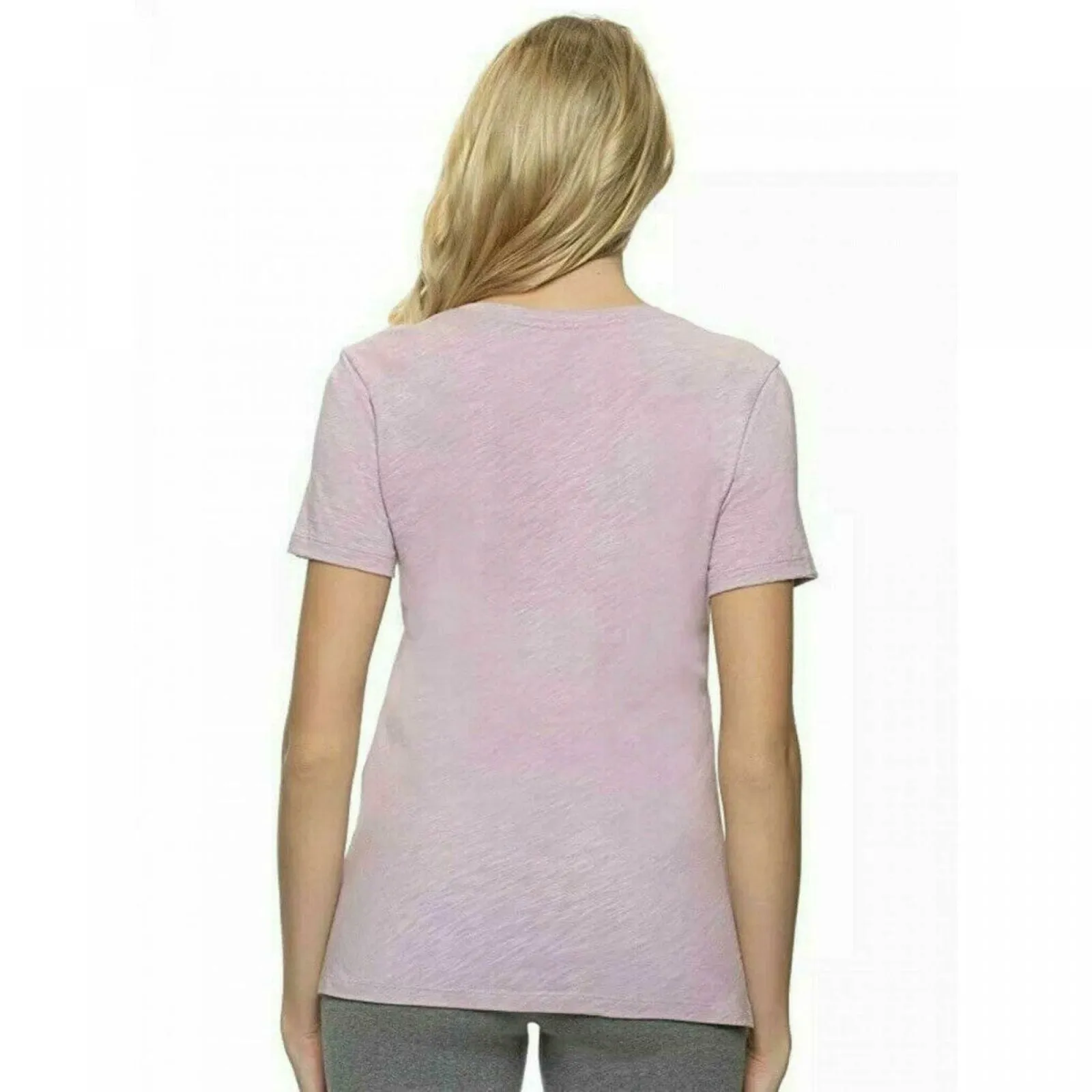 Felina Women's V-Neck Slub Knit T-Shirt