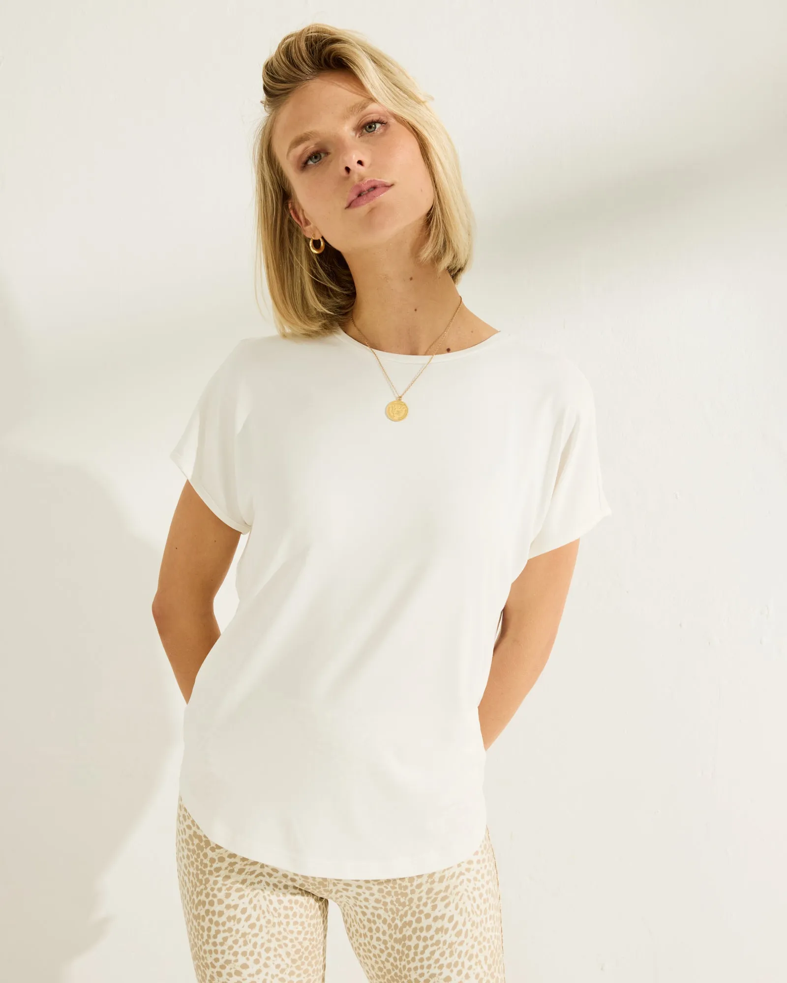 Feline Top | Pearl