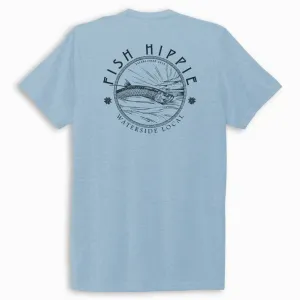 Fish Hippie Silver Skies Tee (Surf)