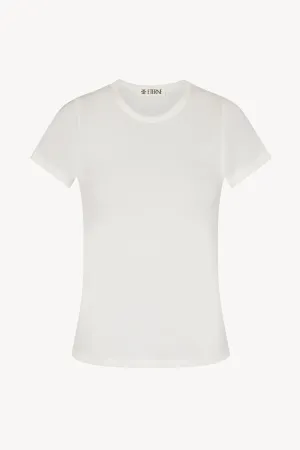 FITTED CREWNECK SHORT SLEEVE T-SHIRT