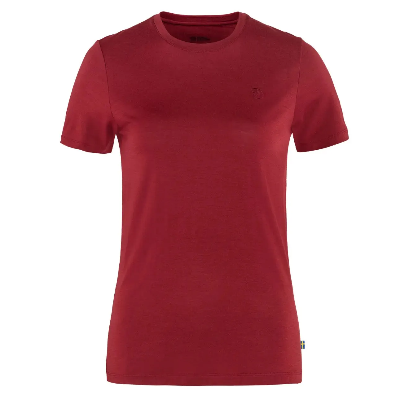 Fjallraven Womens Abisko Wool SS T-Shirt Pomegranate Red