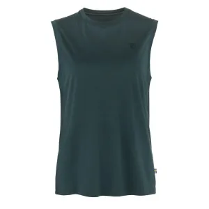 Fjallraven Womens Abisko Wool Tank Top Dark Navy