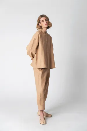 Florence Top in Camel