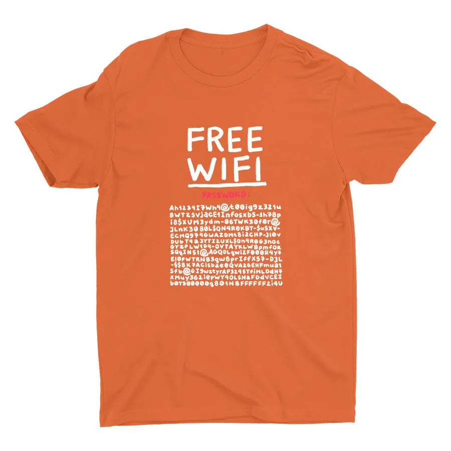 Free Wifi Password Cotton Tee