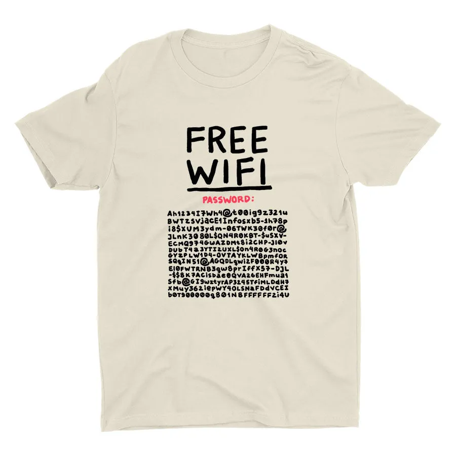 Free Wifi Password Cotton Tee