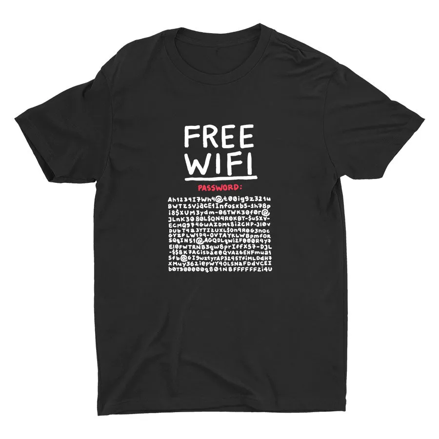 Free Wifi Password Cotton Tee