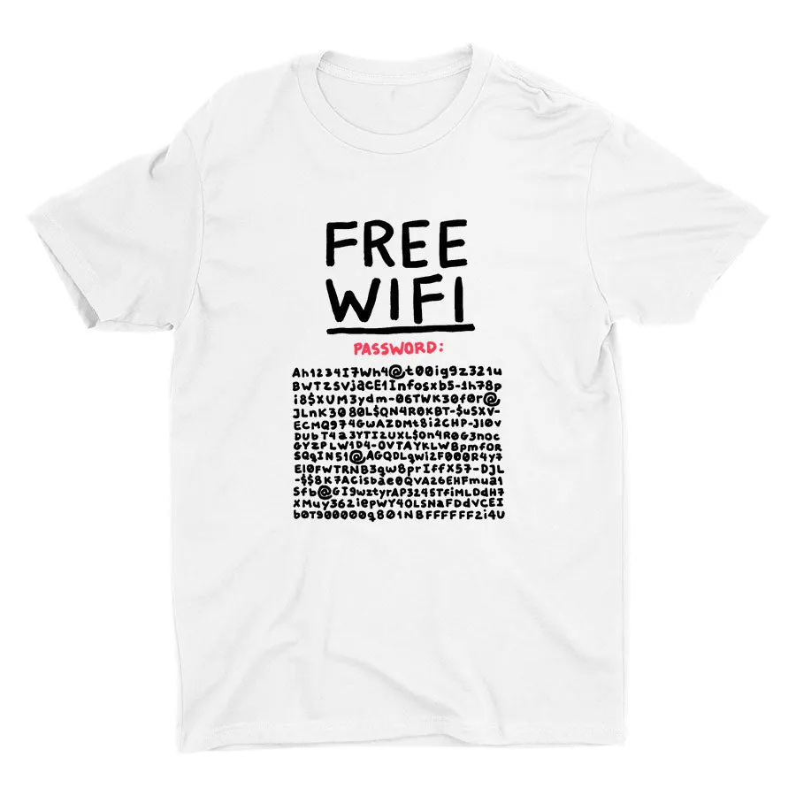 Free Wifi Password Cotton Tee