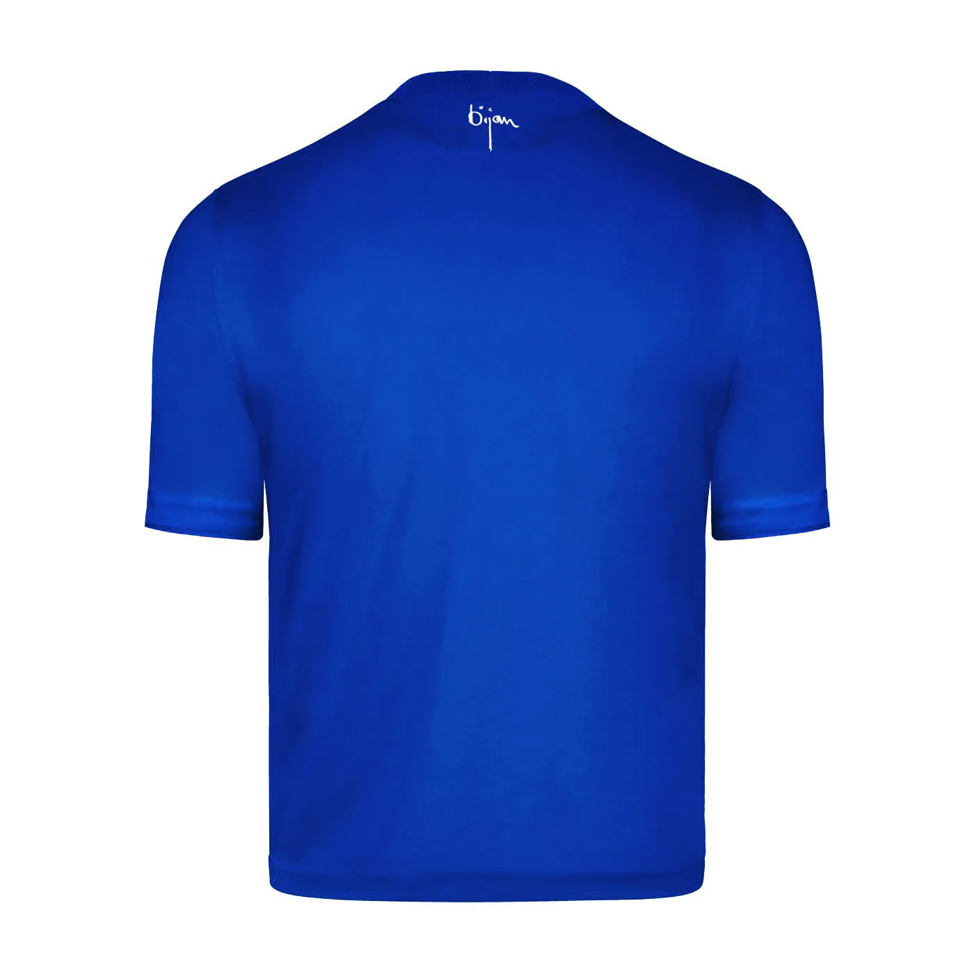 French Blue with White Crest Short Sleeve T-Shirt
