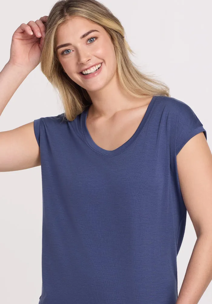 Gabi Tunic Top - Blue Horizon