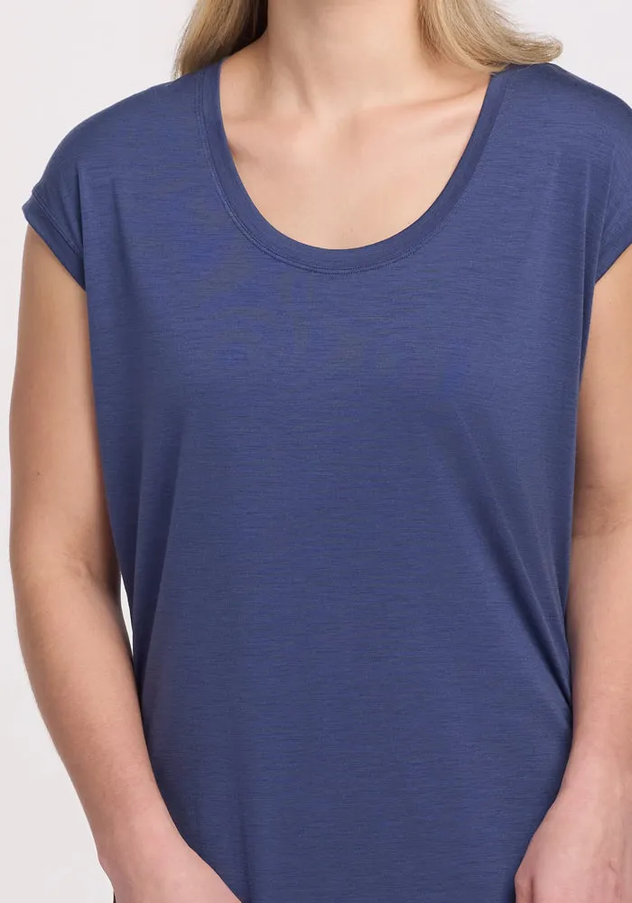 Gabi Tunic Top - Blue Horizon