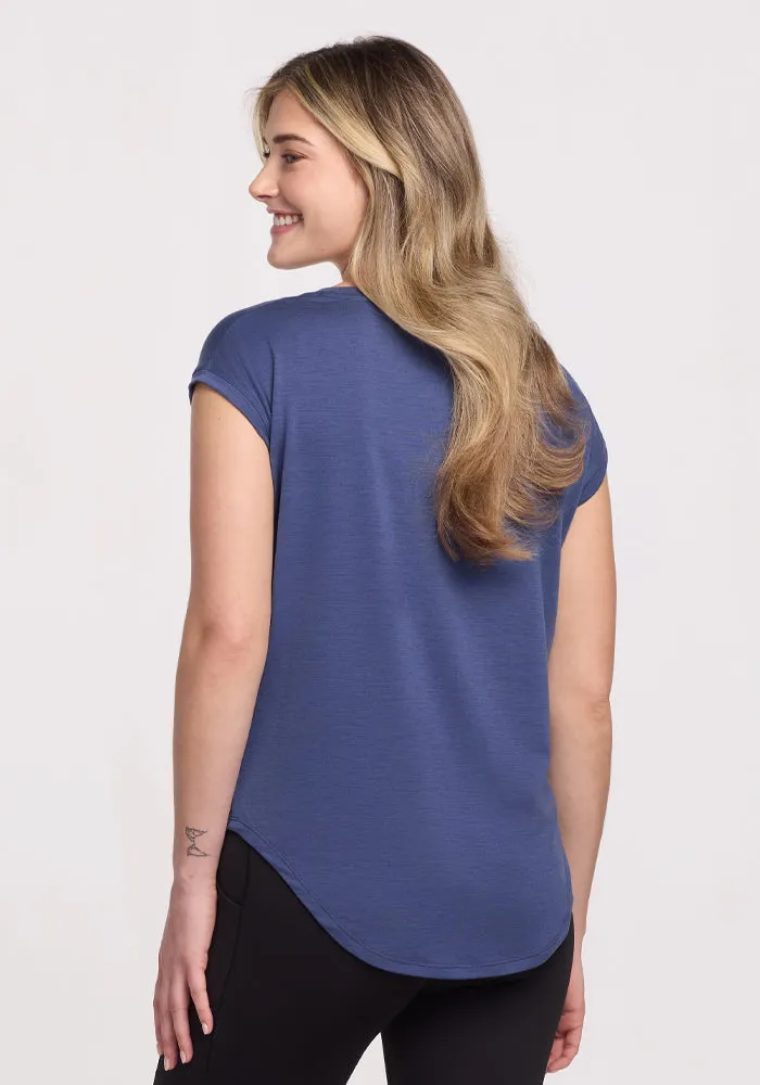 Gabi Tunic Top - Blue Horizon