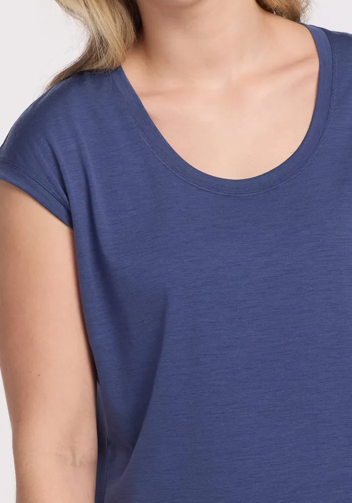 Gabi Tunic Top - Blue Horizon