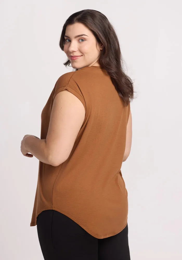 Gabi Tunic Top - Sahara Dust