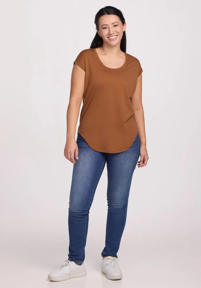Gabi Tunic Top - Sahara Dust