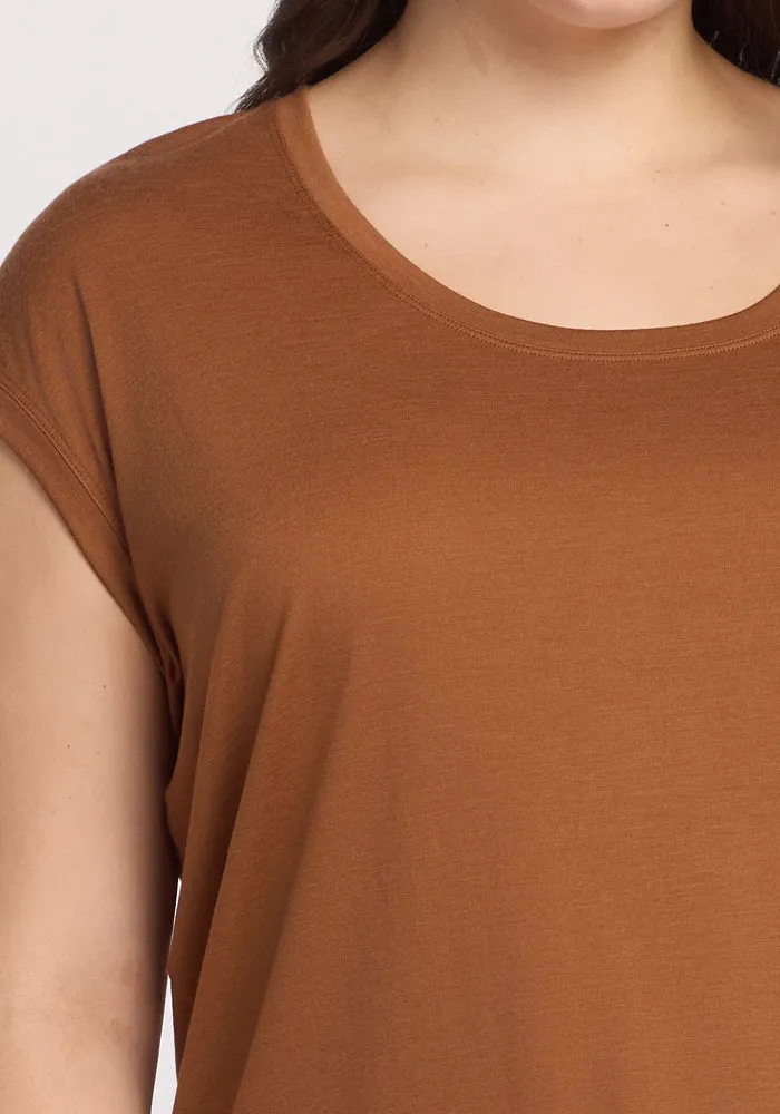 Gabi Tunic Top - Sahara Dust