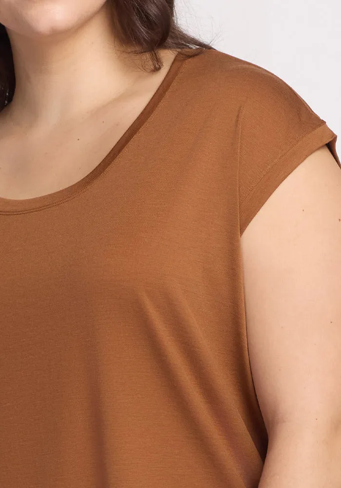 Gabi Tunic Top - Sahara Dust